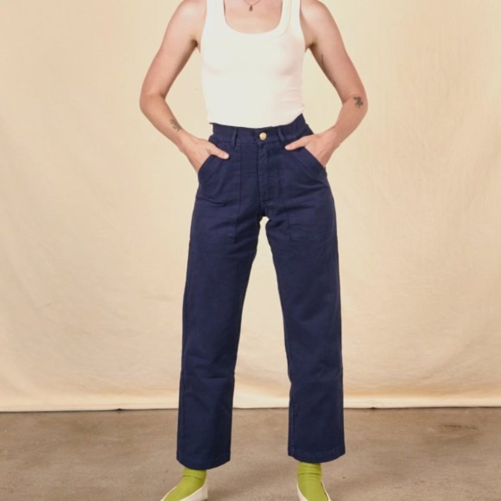 Big Bud Press Work Pants Navy XS